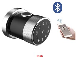 KHÓA CỬA VÂN TAY  BLUETOOTH CHO CỬA GỖ ĐỐ NHỎ SEAKEY F20B