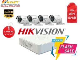 Bộ 4 Camera Hikvision 2.0MP
