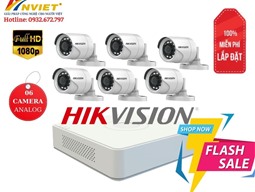 Bộ 6 Camera Hikvision 2.0MP