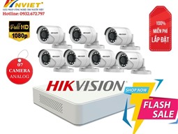 Bộ 7 Camera Hikvision 2.0MP