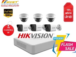 Bộ 6 Camera IP Hikvision 2.0MP [SALE 30%]