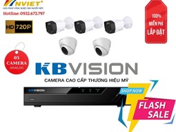 Trọn Bộ 5 Camera KB VISION 1.0M