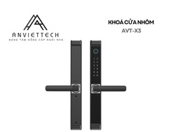 Khóa vân tay cửa nhôm AVT-X3