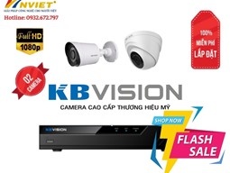 Trọn Bộ 2 Camera KB VISION 2.0M